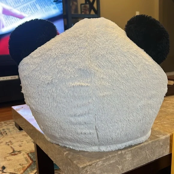 Dan Dee Plush Panda Bear Big Greeter Head Halloween Mascot Mask 17” x 14” x 15” - Picture 2 of 5